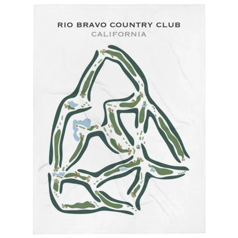 Rio Bravo Country Club, California - Printed Golf Course