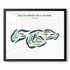 Rio Colorado Golf Course, Texas - Printed Golf Courses