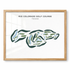 Rio Colorado Golf Course, Texas - Printed Golf Courses