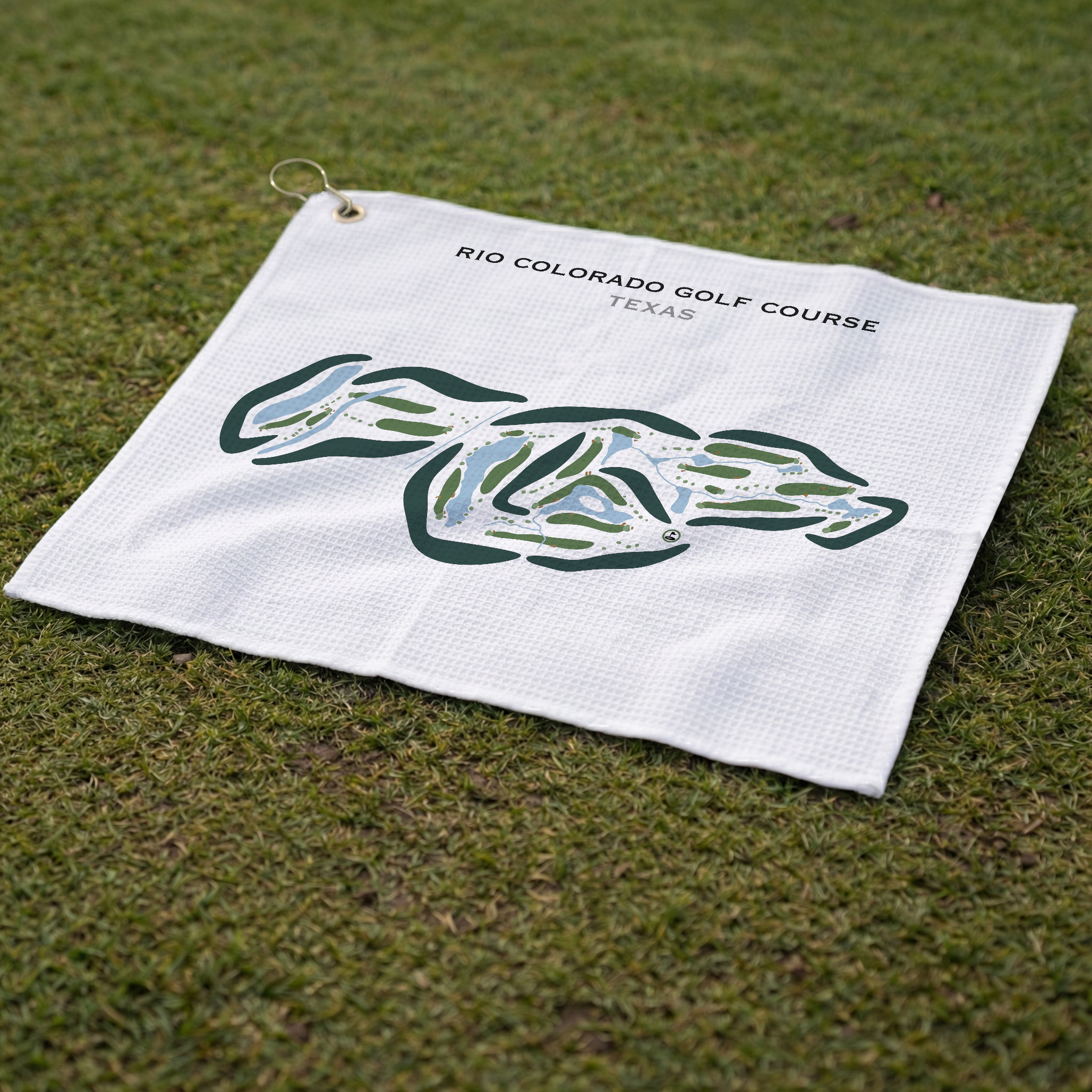 Rio Colorado Golf Course, Texas - Printed Golf Courses