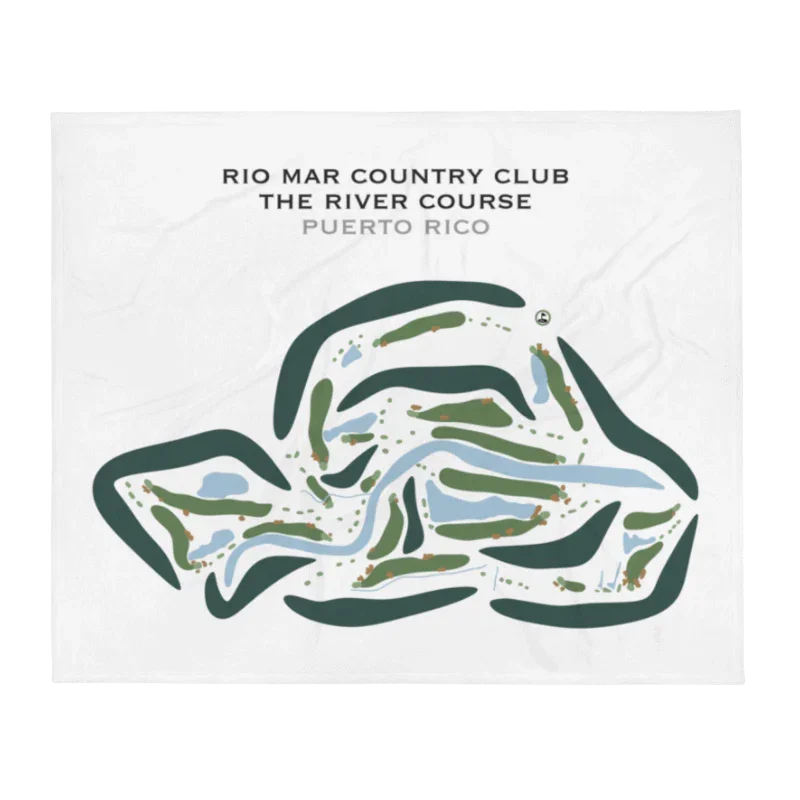 Rio Mar Country Club - The River Course, Puerto Rico - Printed Golf Courses