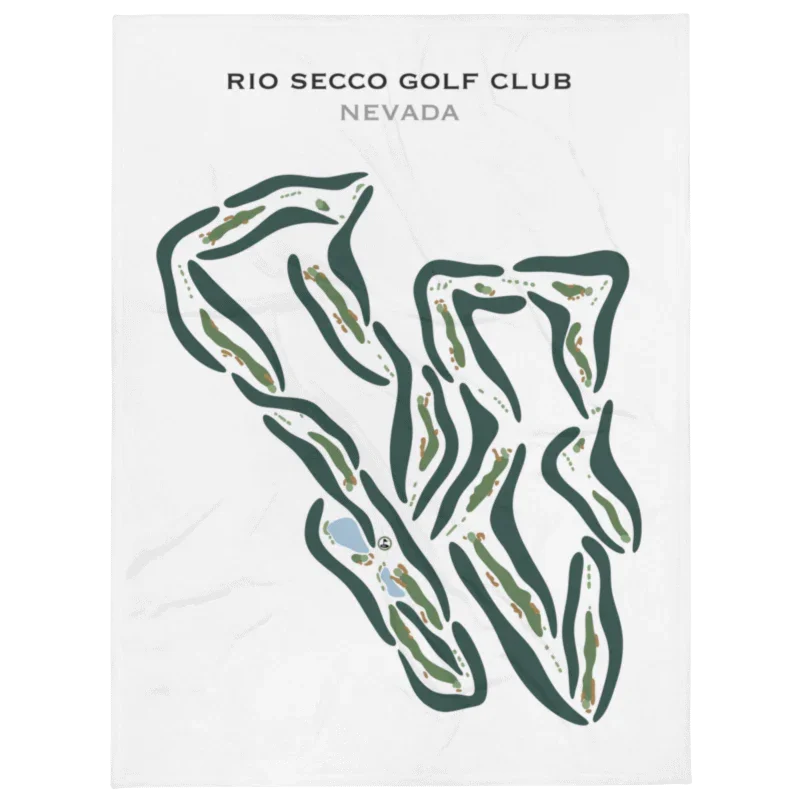 Rio Secco Golf Club, Nevada - Printed Golf Courses