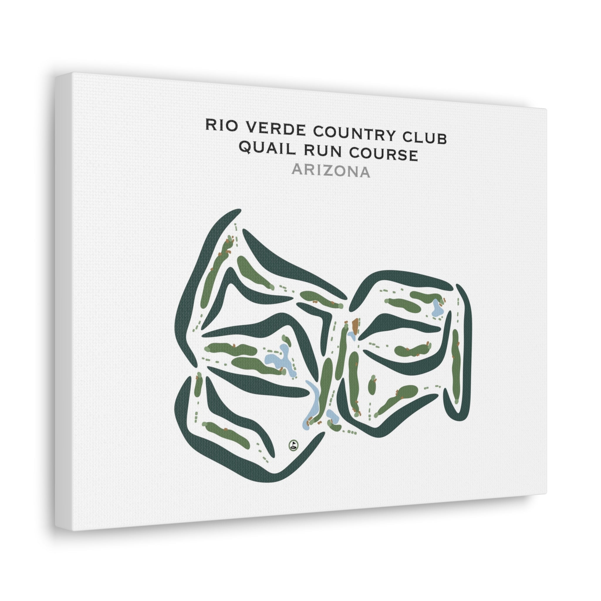 Rio Verde Country Club - Quail Run Course, Arizona - Printed Golf Courses