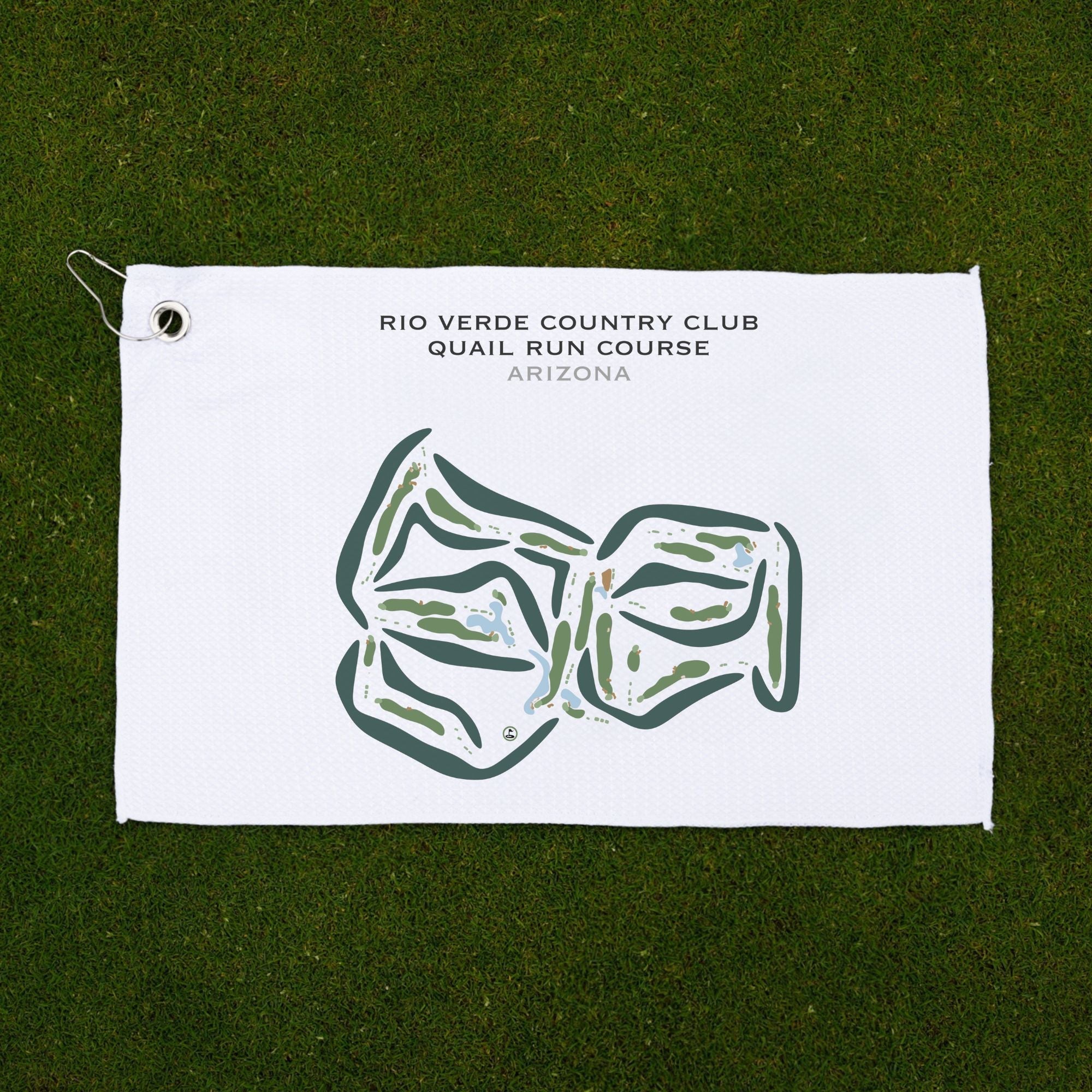 Rio Verde Country Club - Quail Run Course, Arizona - Printed Golf Courses
