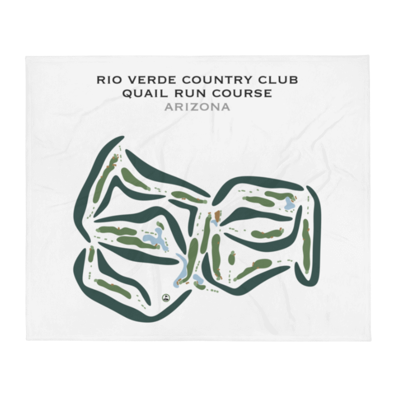 Rio Verde Country Club - White Wing Course, Arizona - Printed Golf Courses
