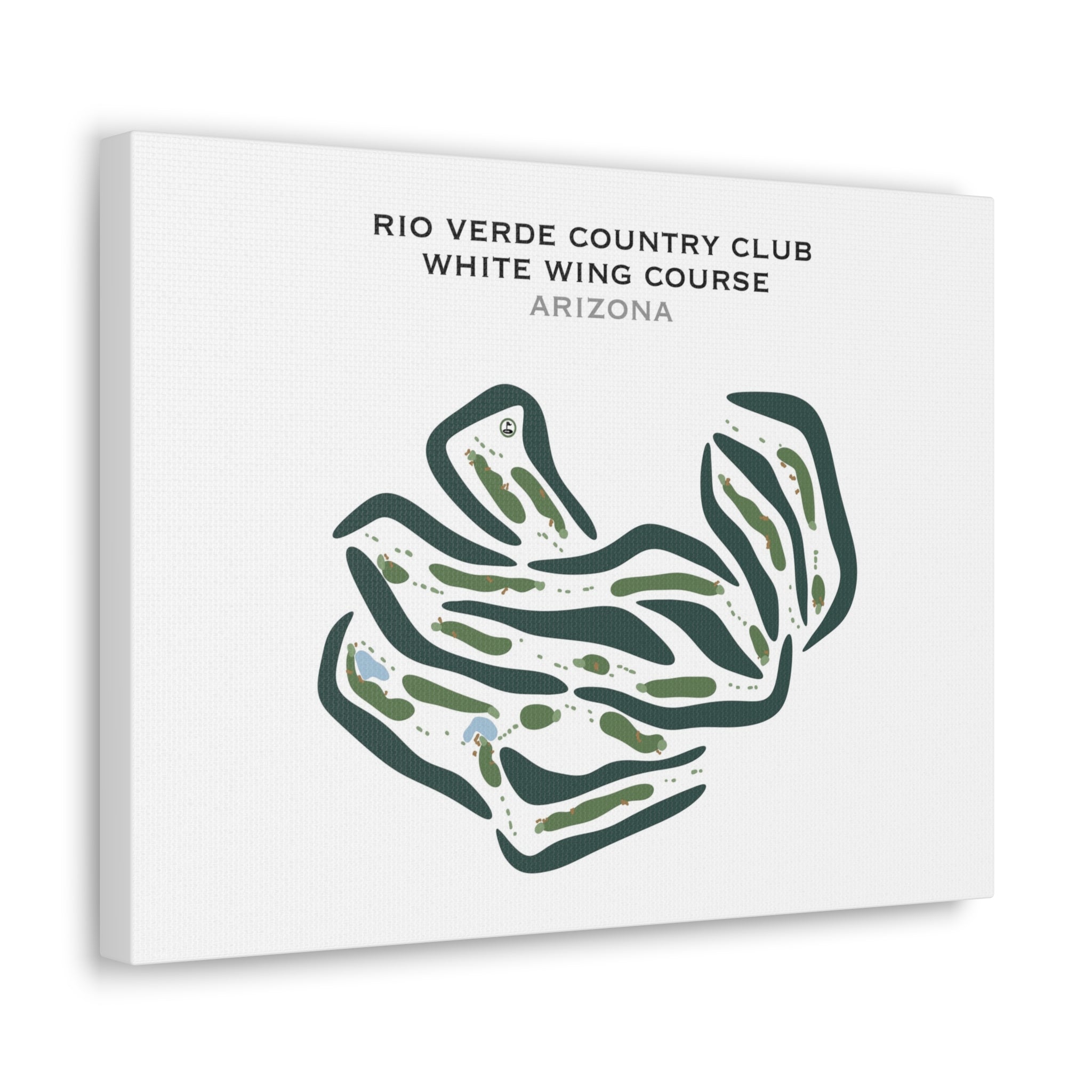 Rio Verde Country Club - White Wing Course, Arizona - Printed Golf Courses