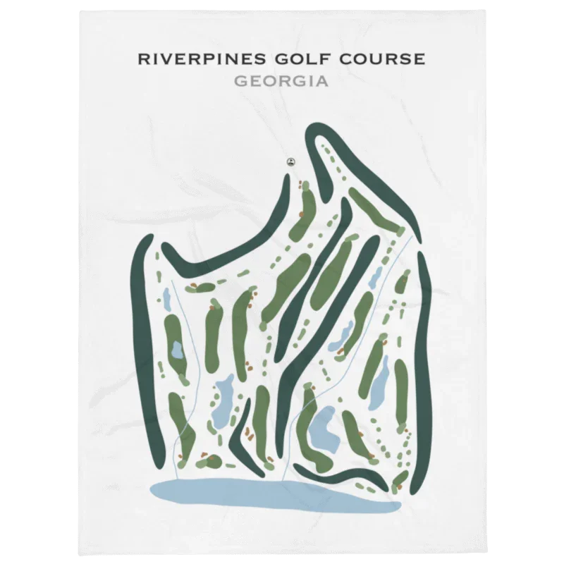 RiverPines Golf Course, Georgia - Printed Golf Courses