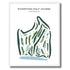RiverPines Golf Course, Georgia - Printed Golf Courses