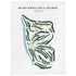 River Bend Golf Course, Idaho - Printed Golf Course
