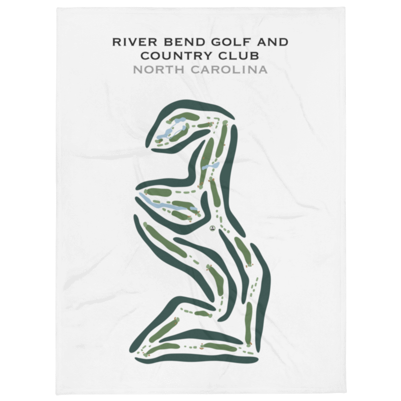 River Bend Golf & Country Club, North Carolina - Printed Golf Courses