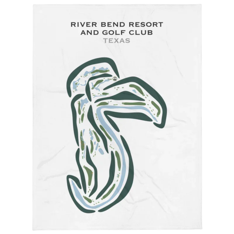 River Bend Resort & Golf Club, Texas - Printed Golf Courses
