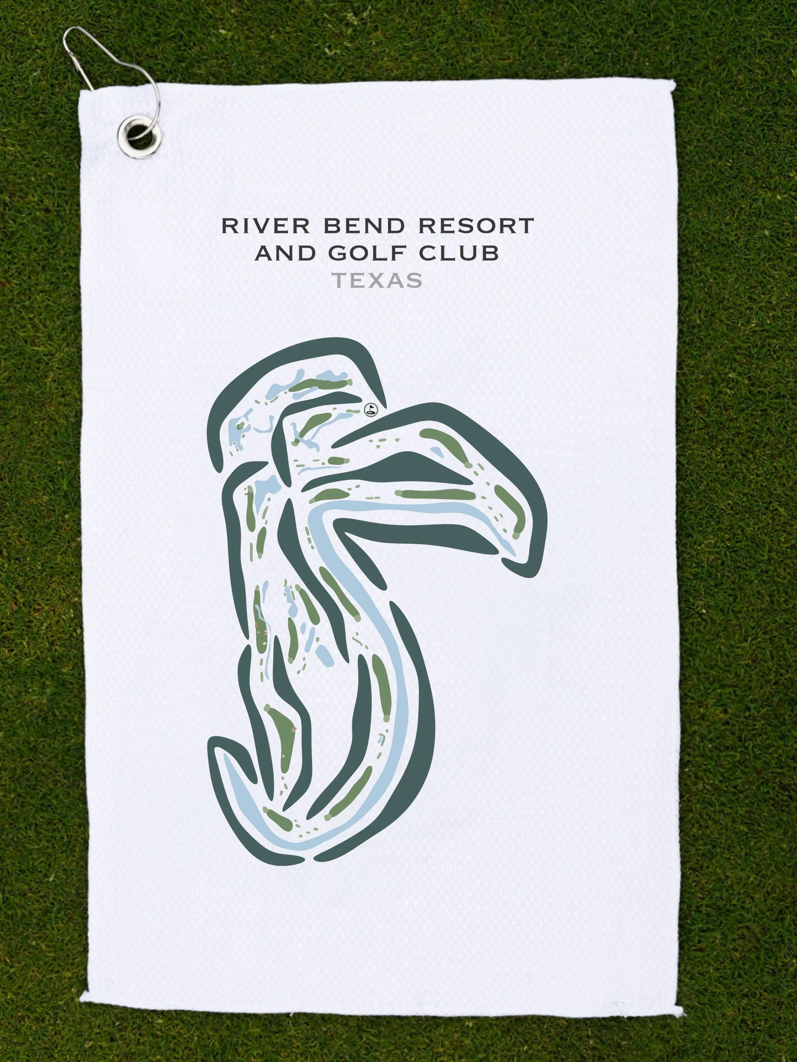 River Bend Resort & Golf Club, Texas - Printed Golf Courses