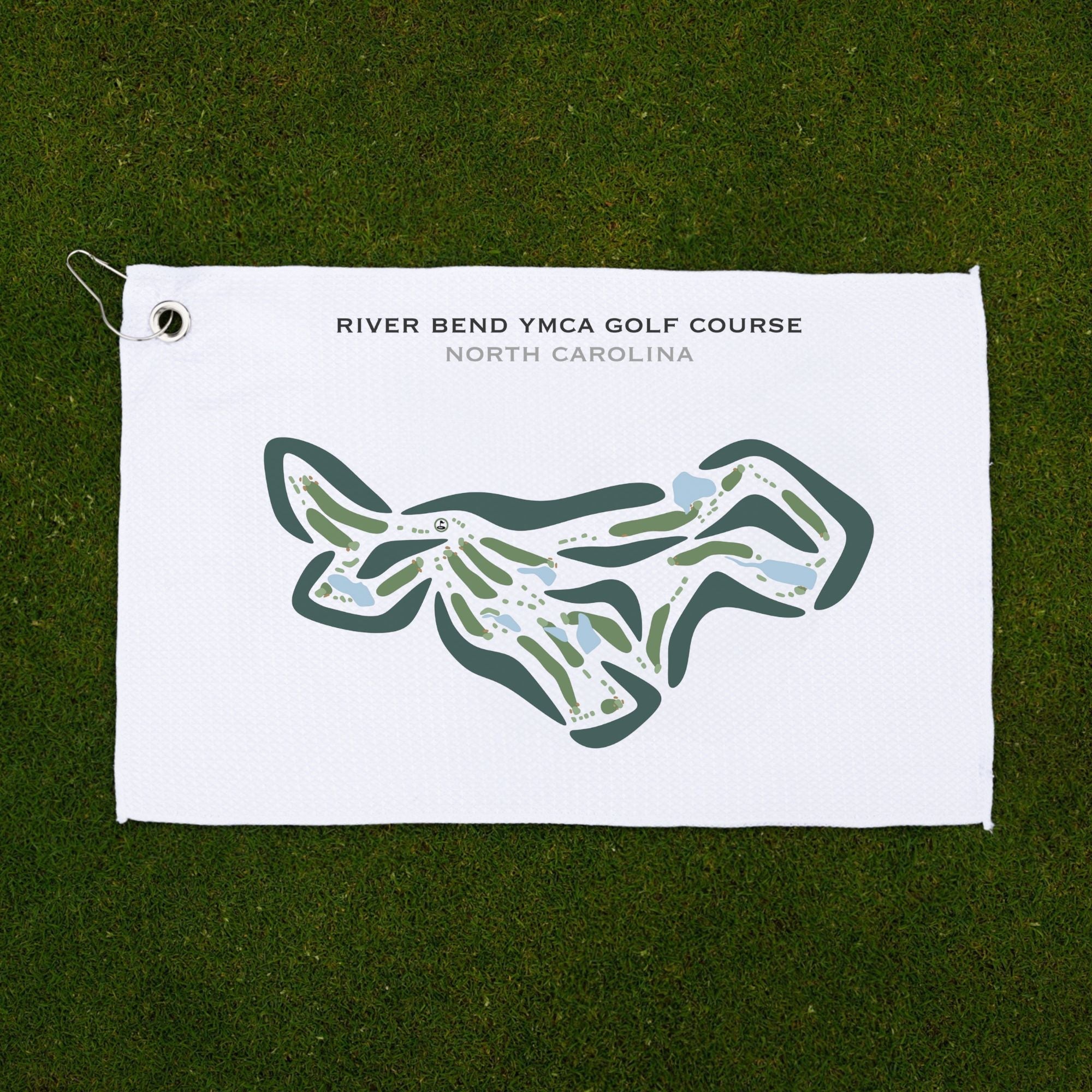 River Bend YMCA Golf Course, North Carolina - Printed Golf Courses