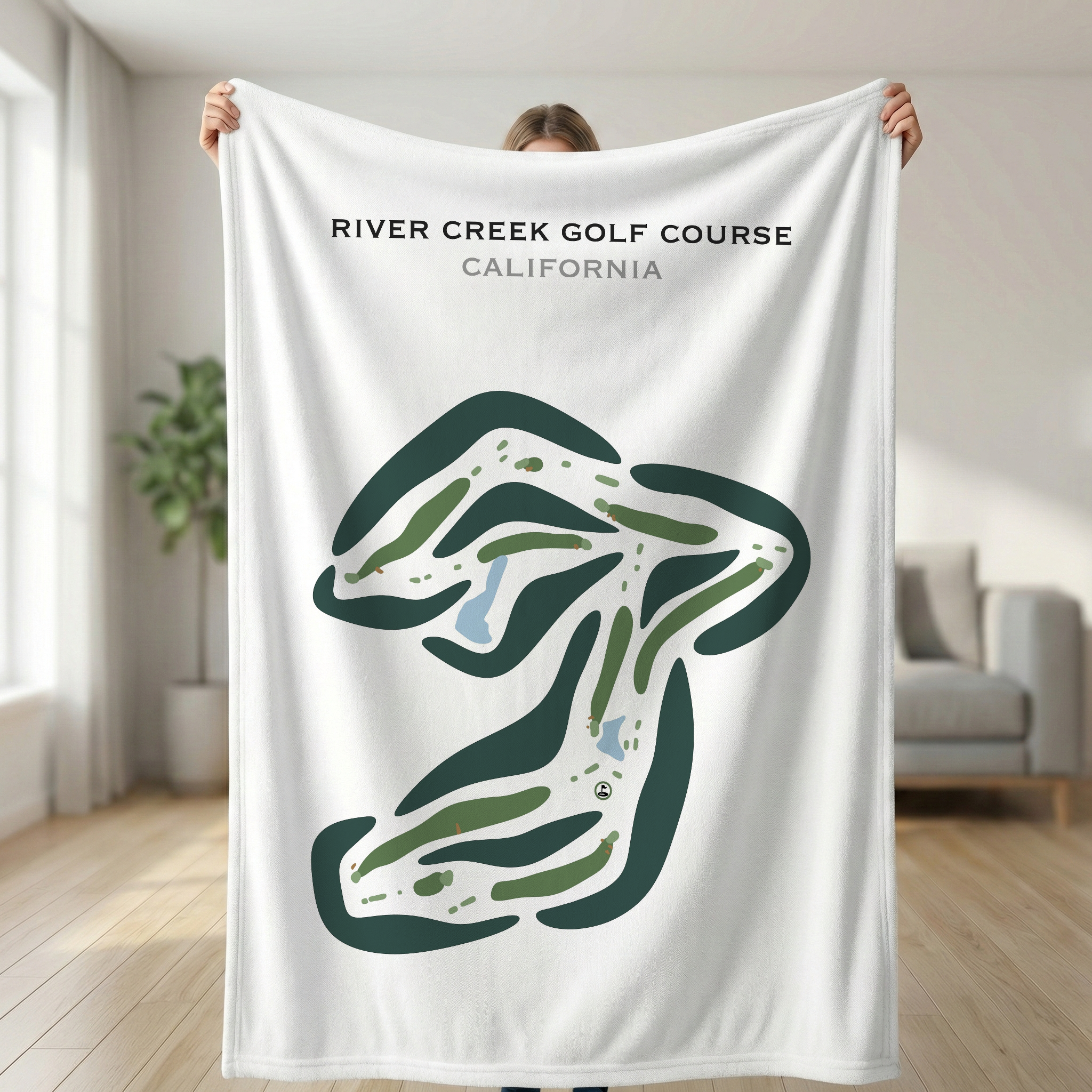 River Creek Golf Course, California - Printed Golf Courses