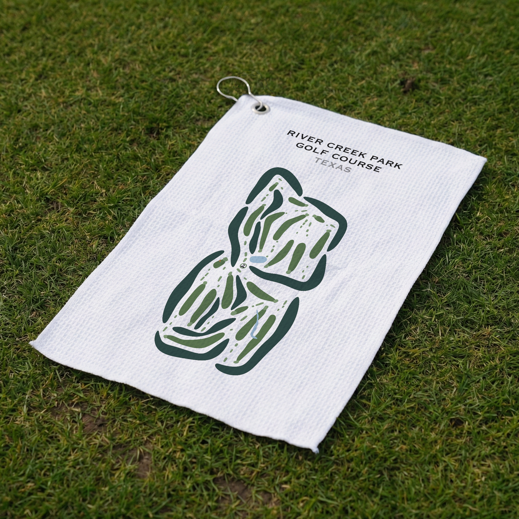 River Creek Park Golf Course, Texas - Printed Golf Courses