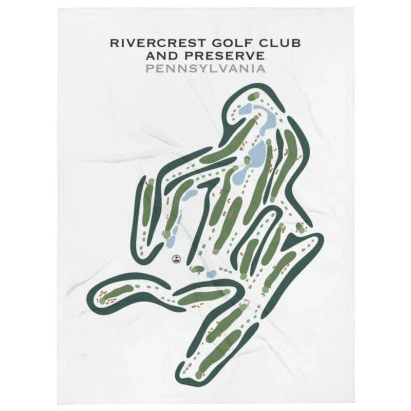 RiverCrest Golf Club & Preserve, Pennsylvania - Printed Golf Courses