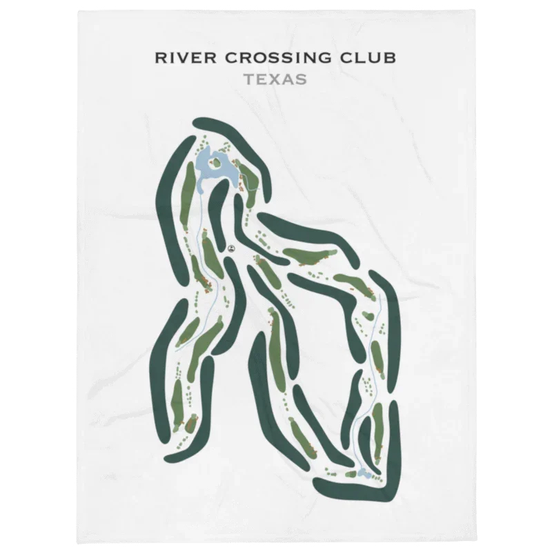 River Crossing Club, Texas - Printed Golf Courses