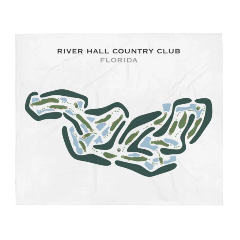 River Hall Country Club, Florida - Printed Golf Courses