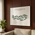 River Island Country Club, California - Printed Golf Courses