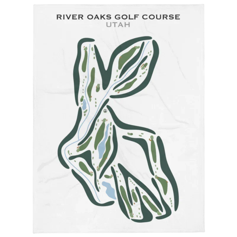 River Oaks, Sandy Utah - Printed Golf Courses
