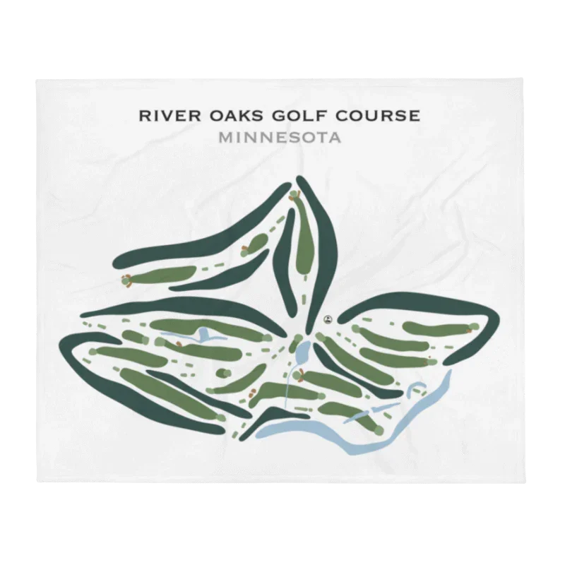 River Oaks Golf Course, Minnesota - Printed Golf Courses