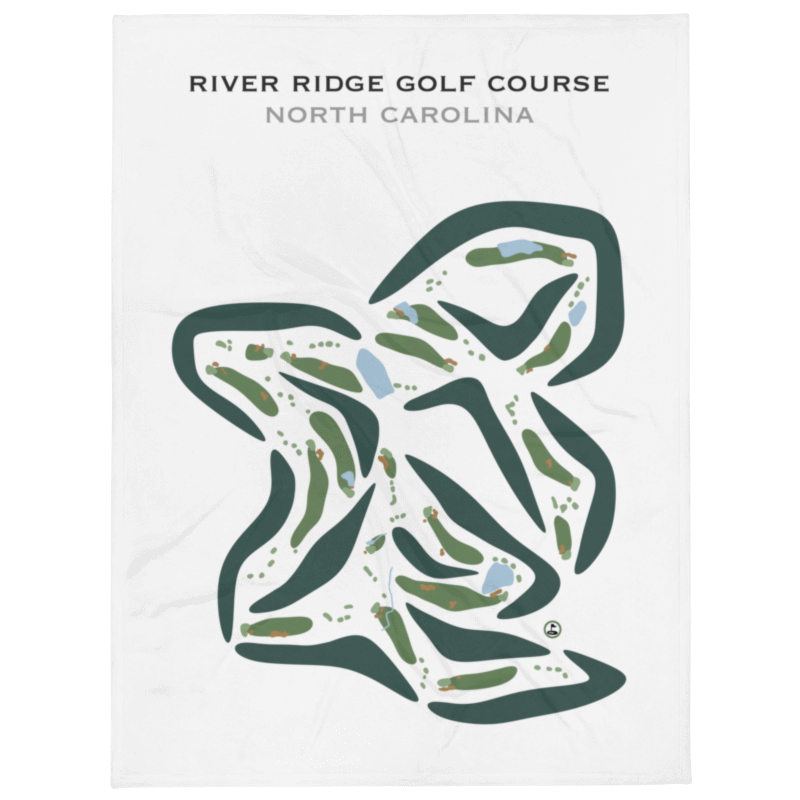 River Ridge Golf Course, North Carolina - Printed Golf Courses