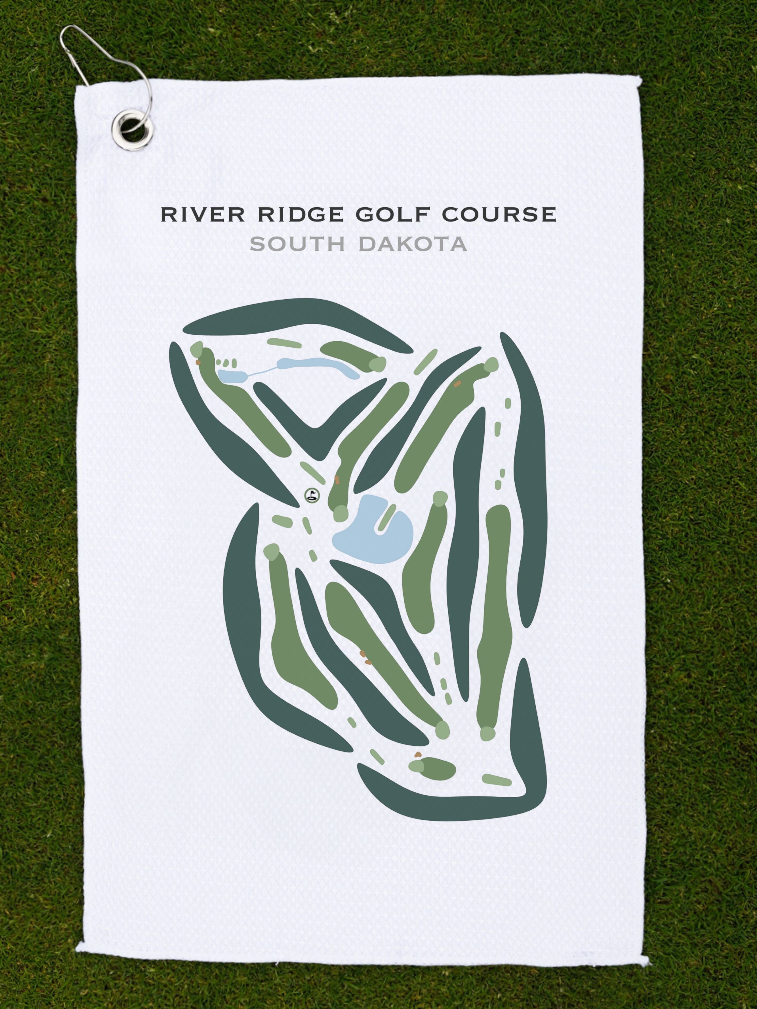 River Ridge Golf Course, South Dakota - Printed Golf Courses