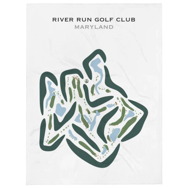 River Run Golf Club, Maryland - Printed Golf Courses
