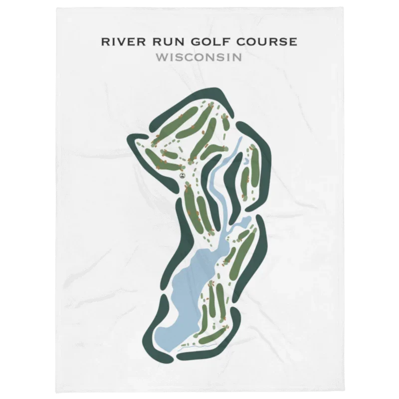 River Run Golf Course, Wisconsin - Printed Golf Courses