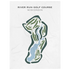 River Run Golf Course, Wisconsin - Printed Golf Courses