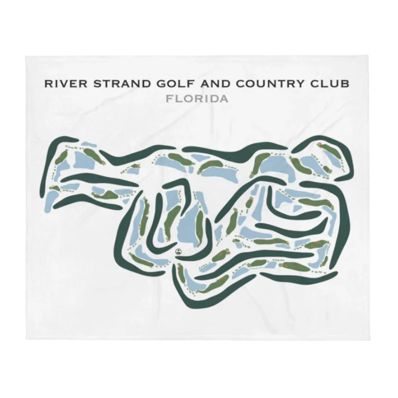 River Strand Golf and Country Club, Florida - Printed Golf Courses