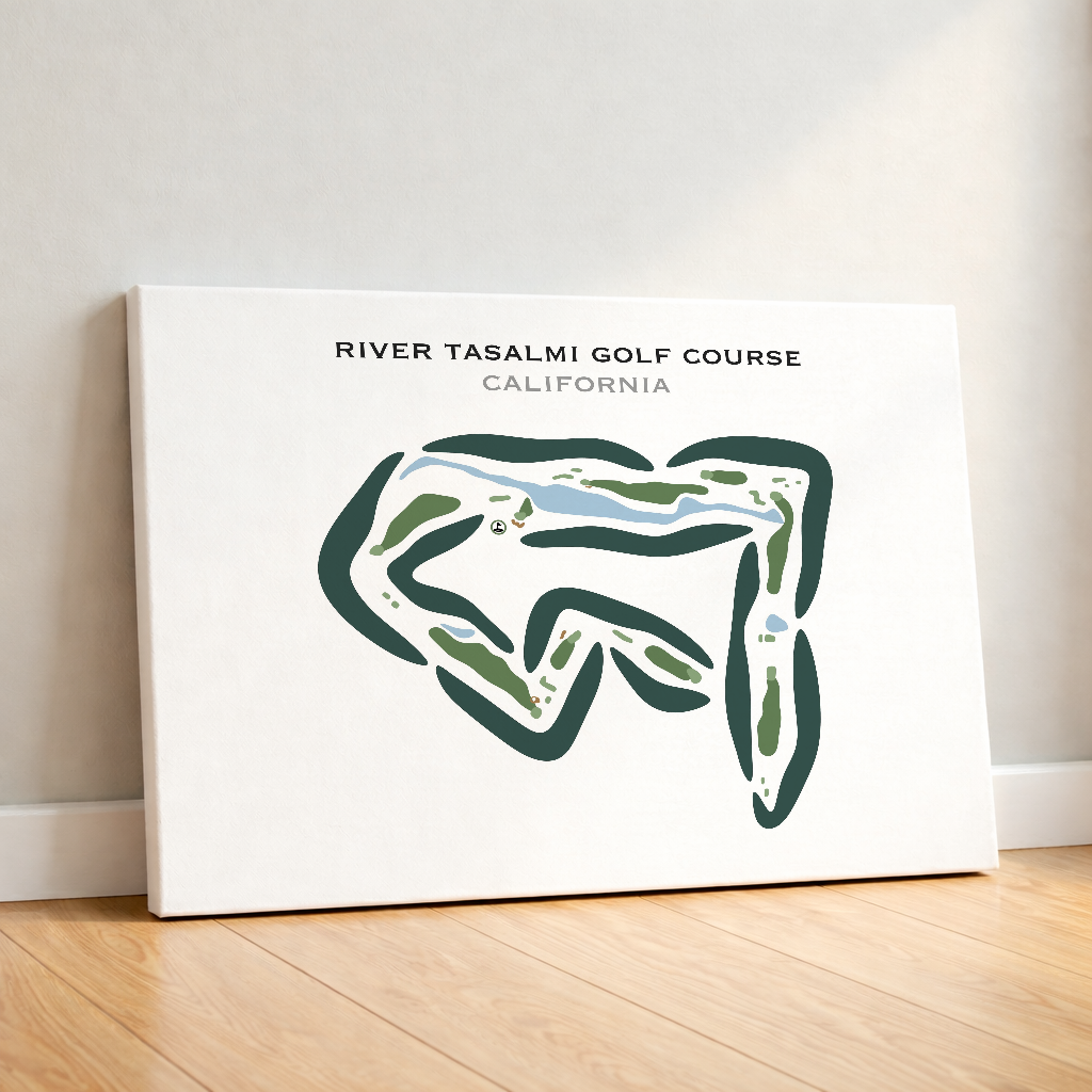 River Tasalmi Golf Course, California - Printed Golf Courses