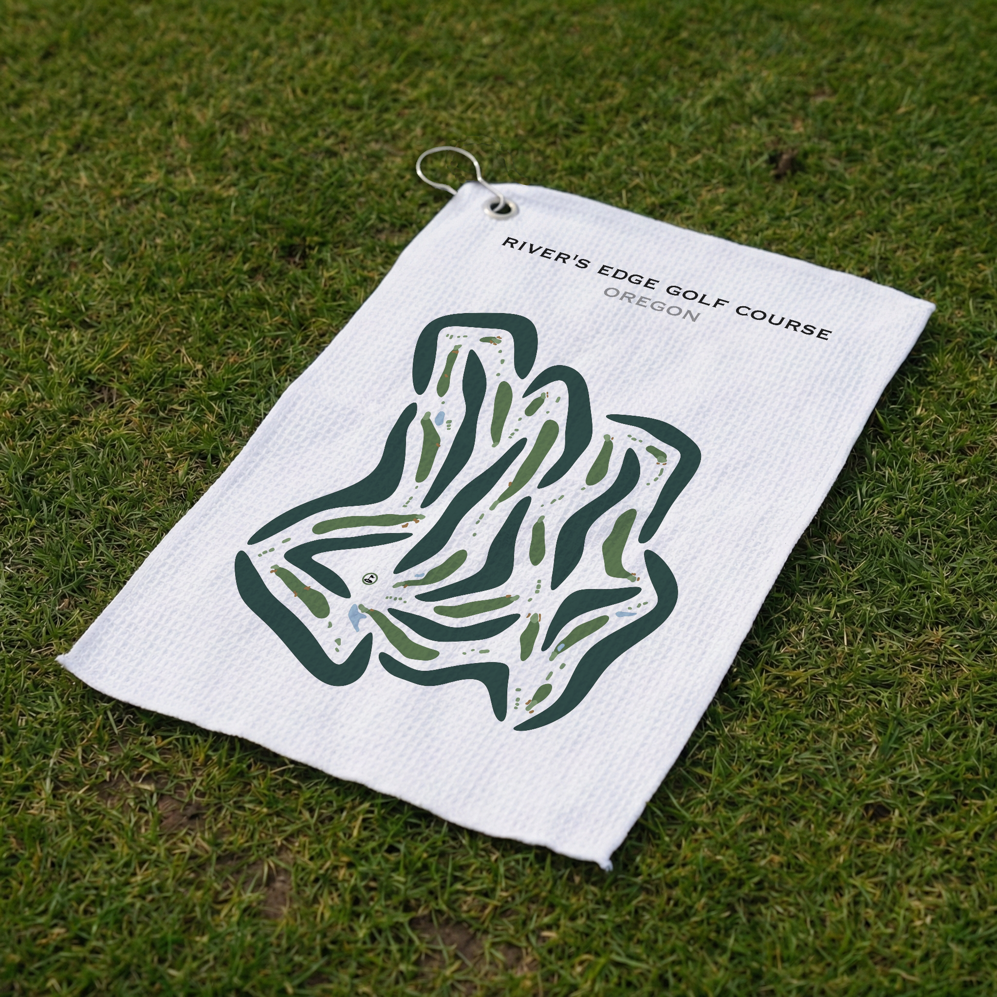 River's Edge Golf Course, Oregon - Printed Golf Courses