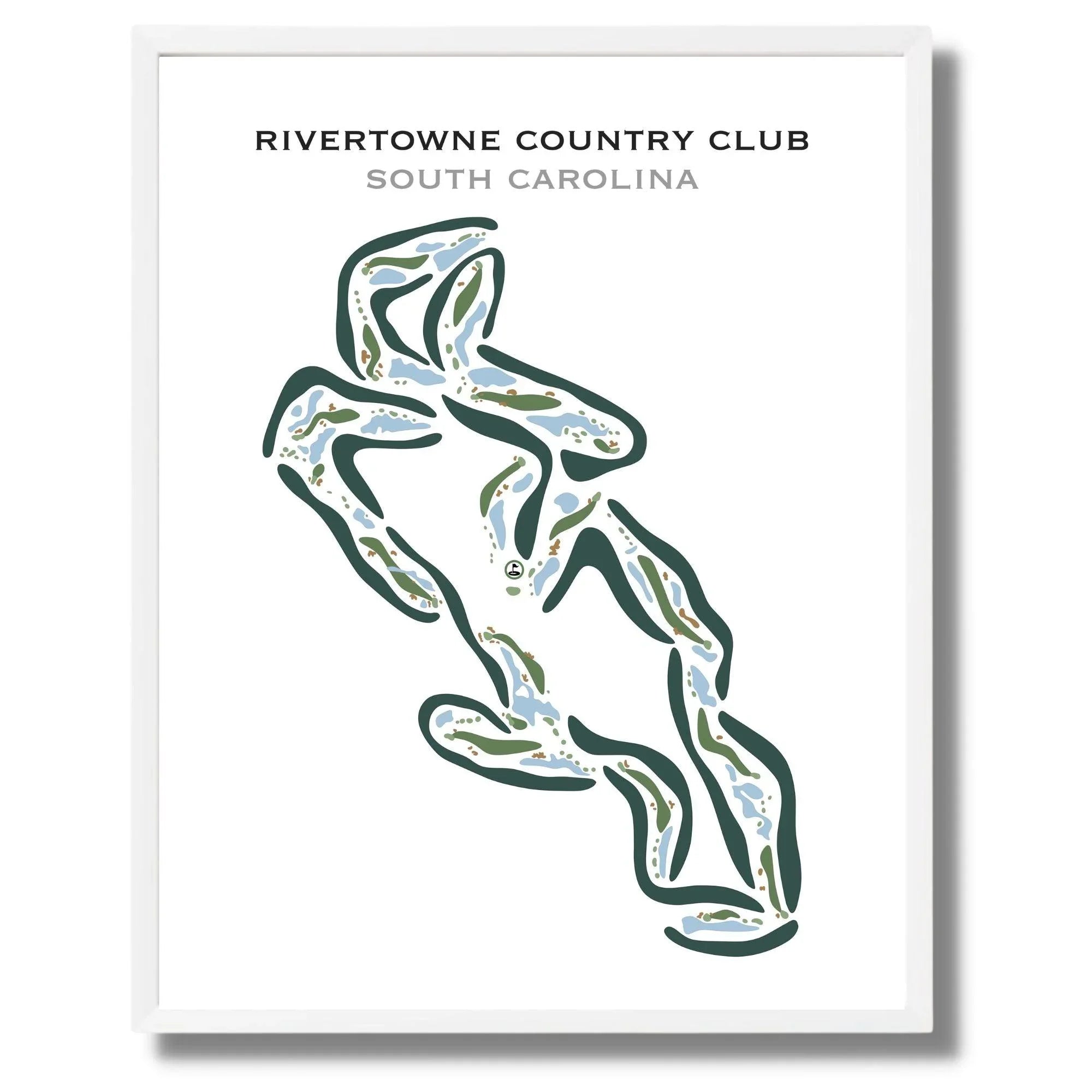 Rivertowne Country Club, South Carolina - Printed Golf Courses