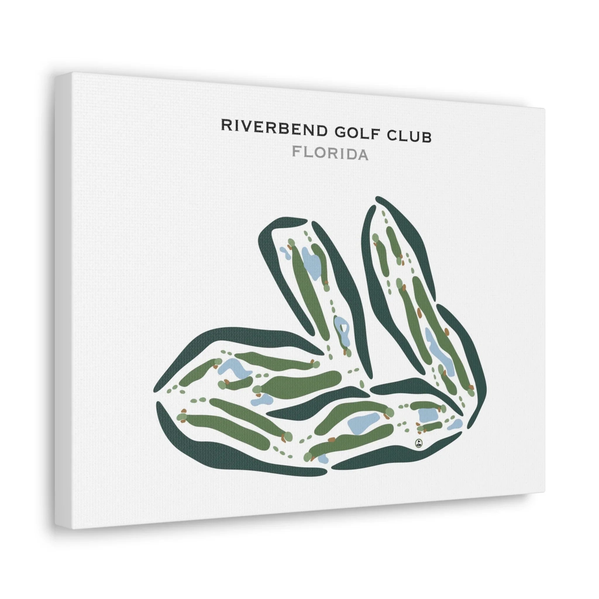 Riverbend Golf Club, Florida - Printed Golf Courses