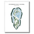 Riverbend Golf Course, Indiana - Printed Golf Courses