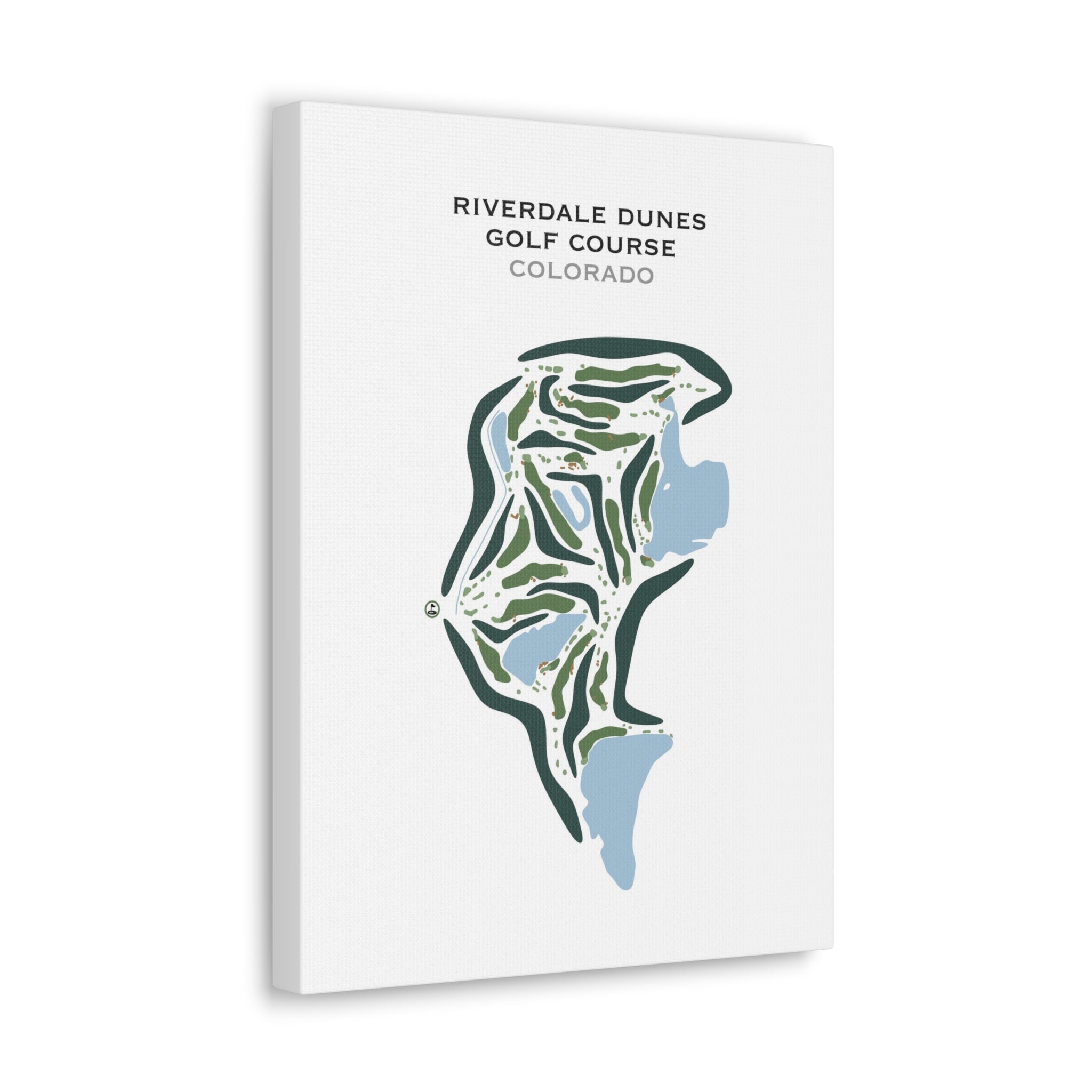 Riverdale Dunes Golf Course, Colorado - Printed Golf Courses