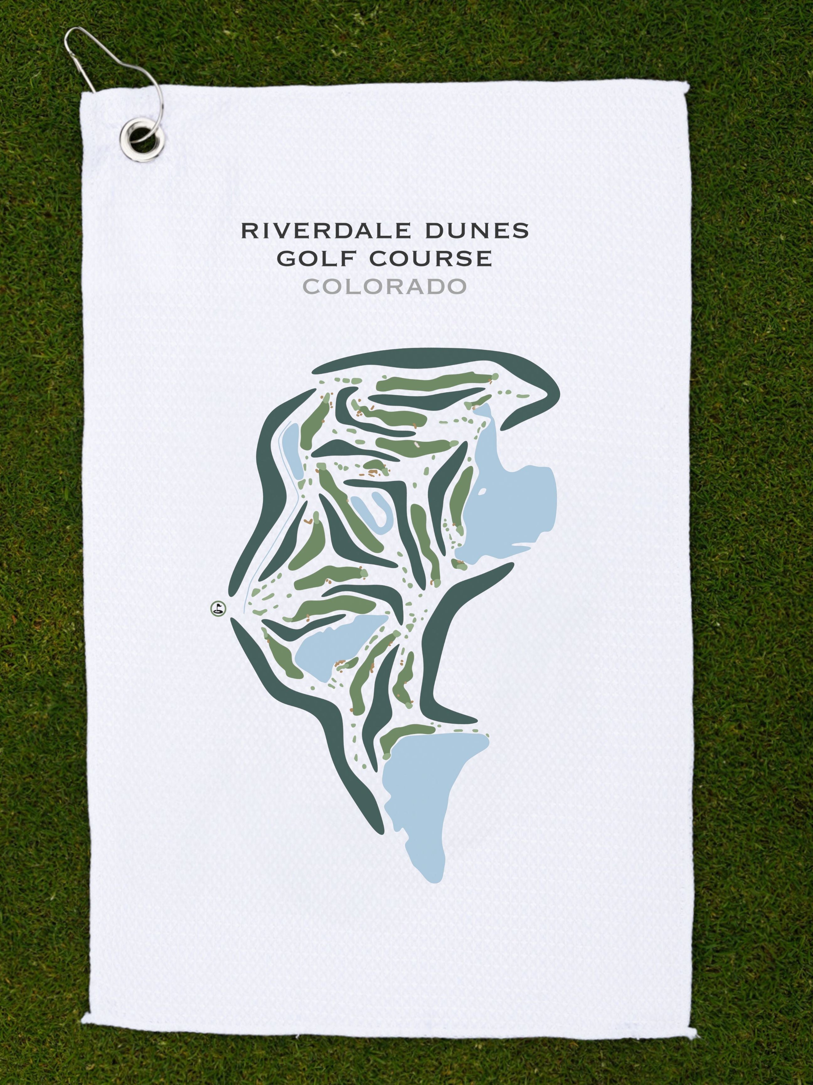 Riverdale Dunes Golf Course, Colorado - Printed Golf Courses