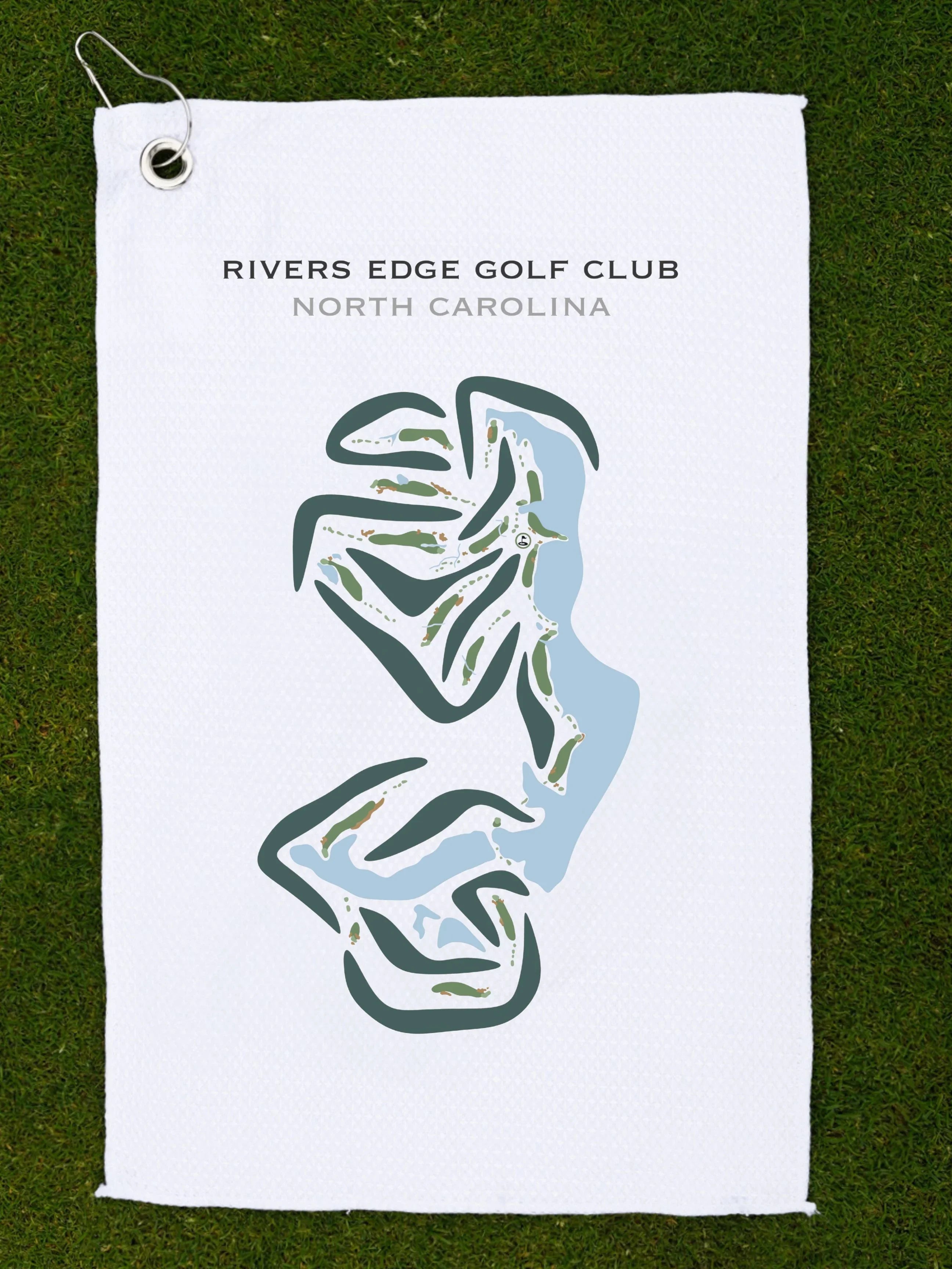 Rivers Edge Golf Club, North Carolina - Printed Golf Courses