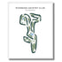Riverside Country Club, Alabama - Printed Golf Courses