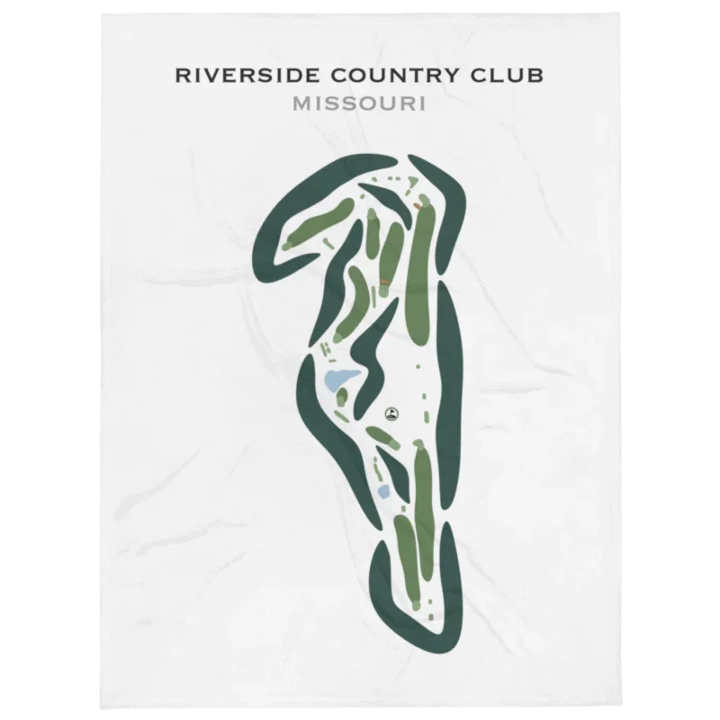 Riverside Country Club, Missouri - Printed Golf Courses