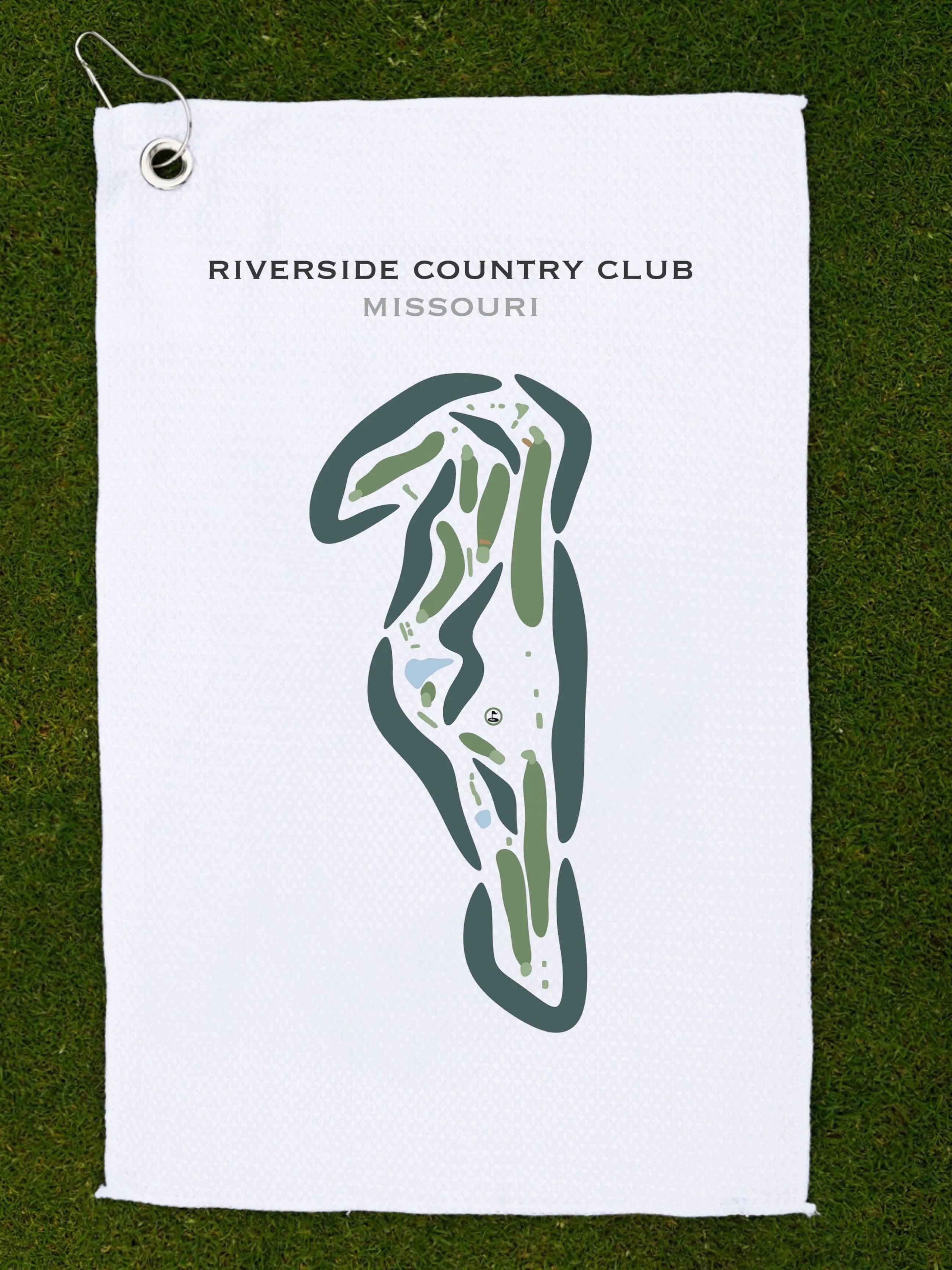 Riverside Country Club, Missouri - Printed Golf Courses