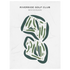 Riverside Golf Club, Michigan - Printed Golf Courses