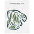 Riverside Golf Club, Illinois - Printed Golf Courses
