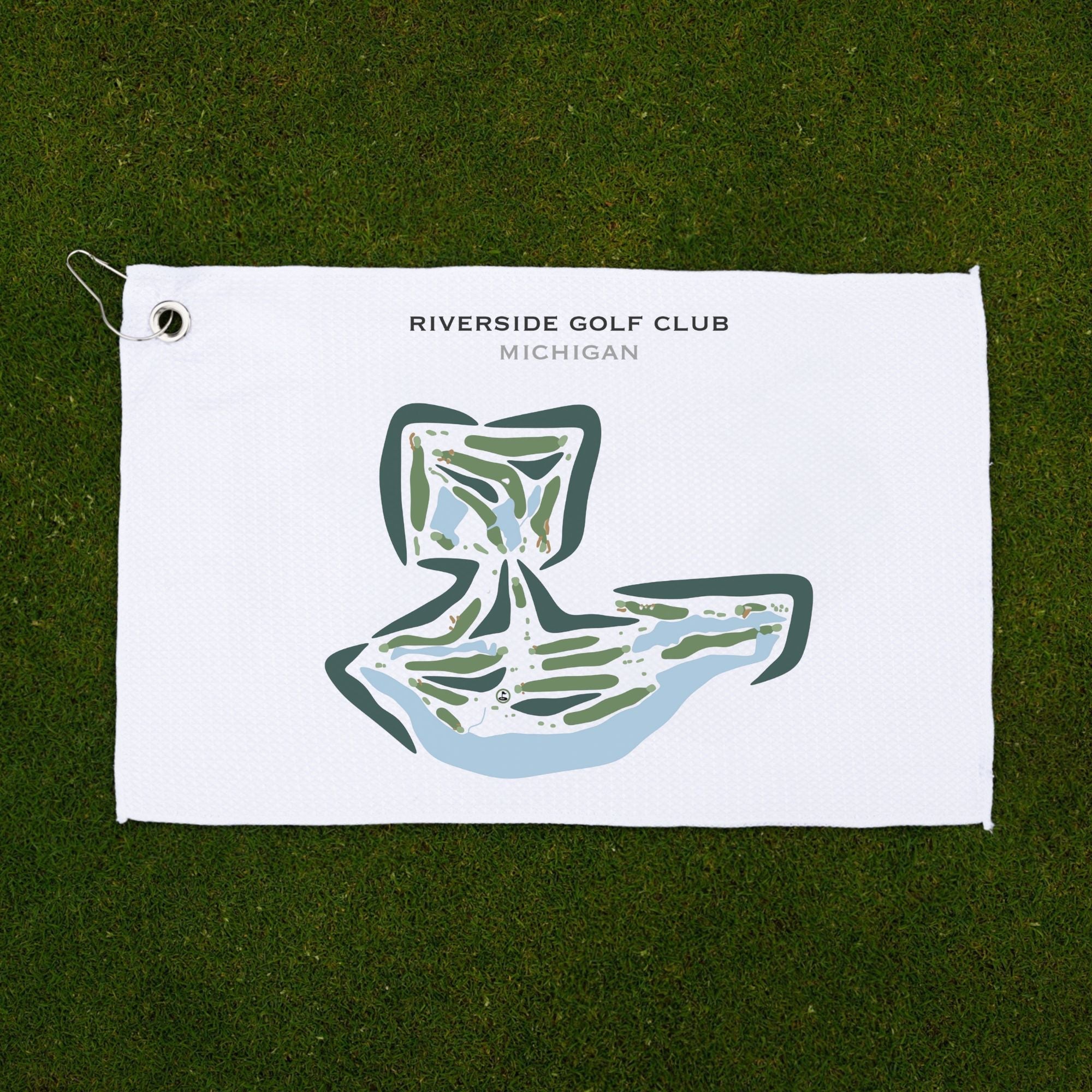 Riverside Golf Club, Michigan - Printed Golf Courses
