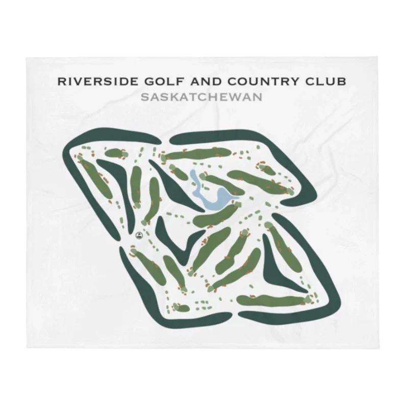 Riverside Golf & Country Club, Saskatchewan - Printed Golf Courses