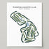 Riverton Country Club, New Jersey - Printed Golf Courses