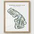 Riverton Country Club, New Jersey - Printed Golf Courses