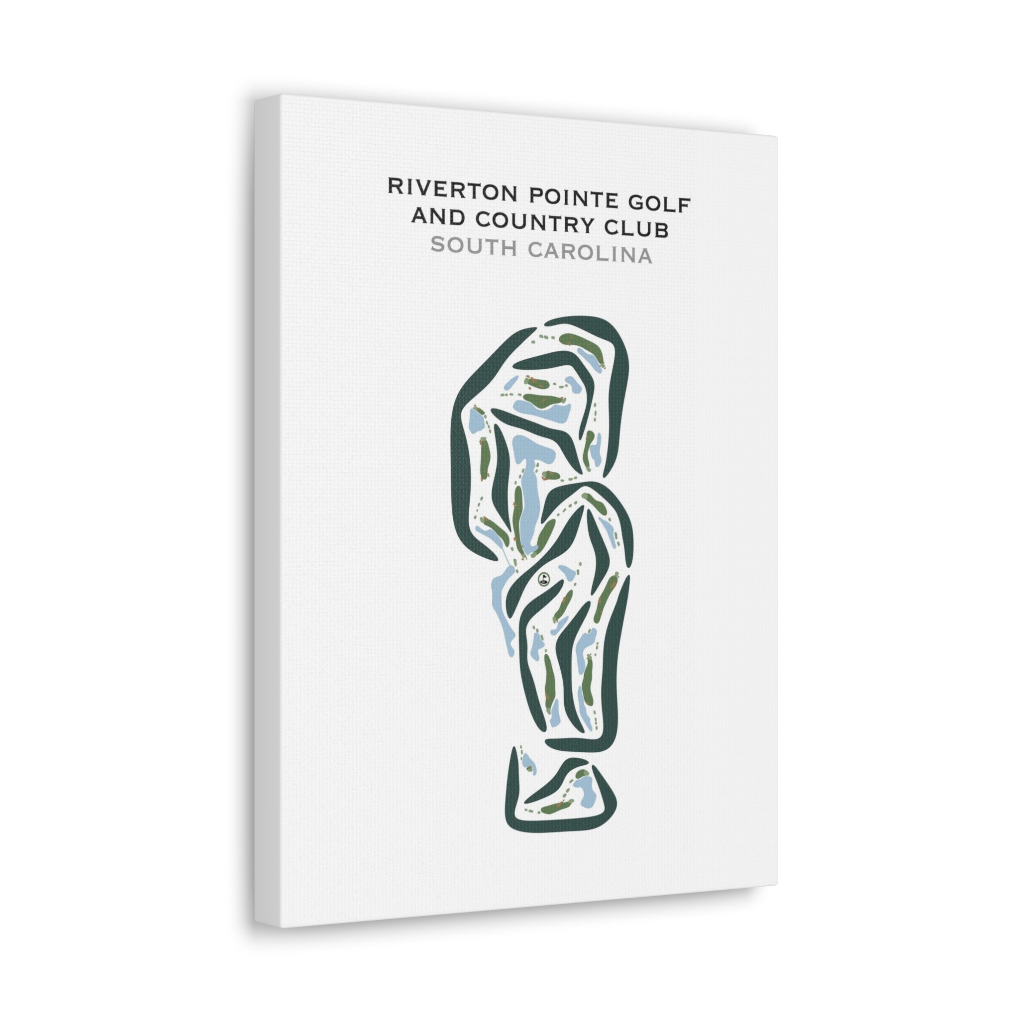 Riverton Pointe Golf & Country Club, South Carolina - Printed Golf Courses
