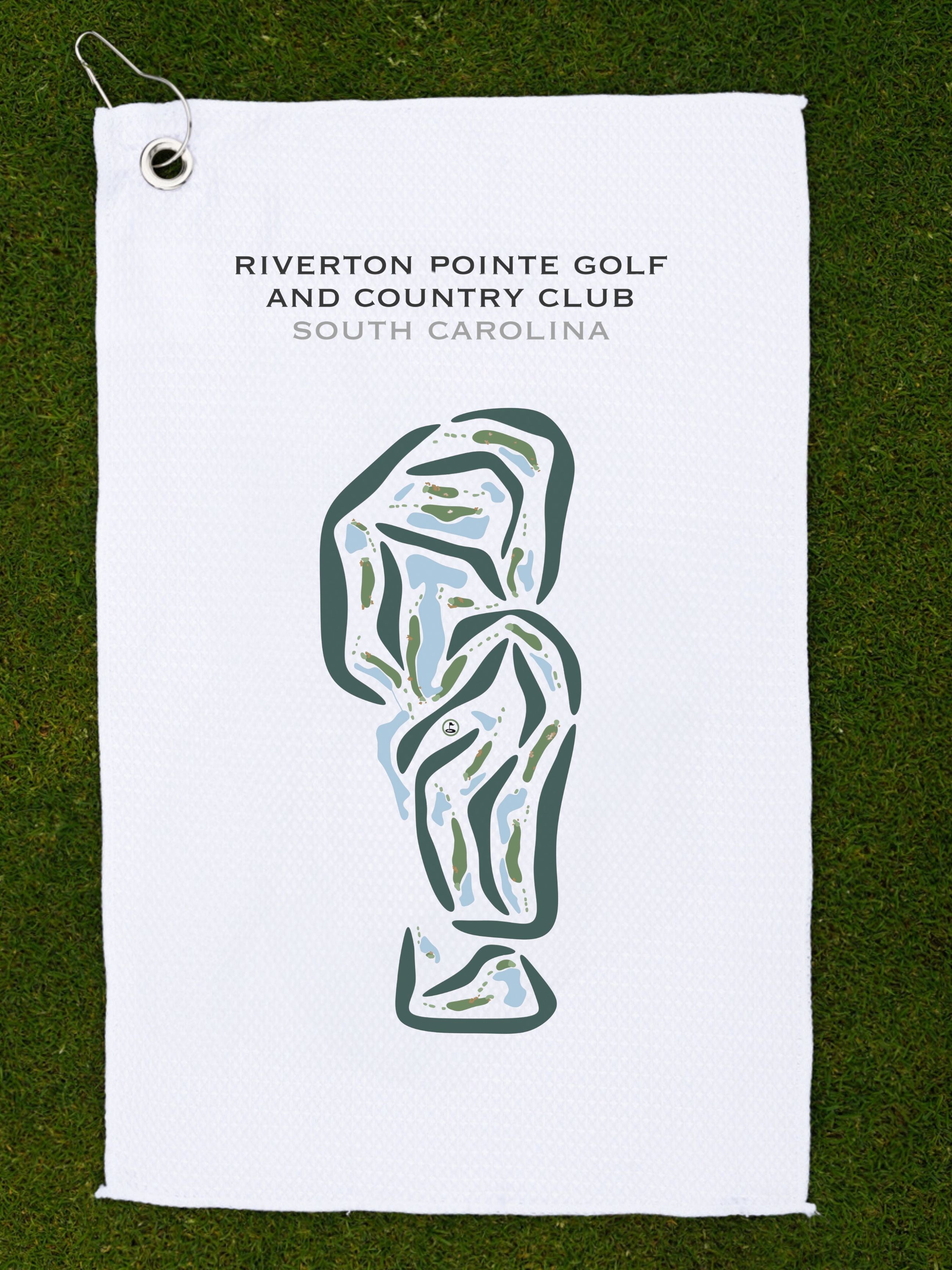 Riverton Pointe Golf & Country Club, South Carolina - Printed Golf Courses
